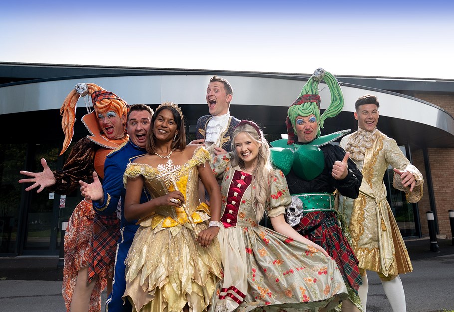 Less than two weeks until opening night of panto at Westlands Entertainment Venue