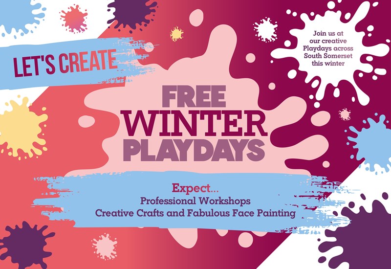 FREE Creative Winter Play Days in South Somerset
