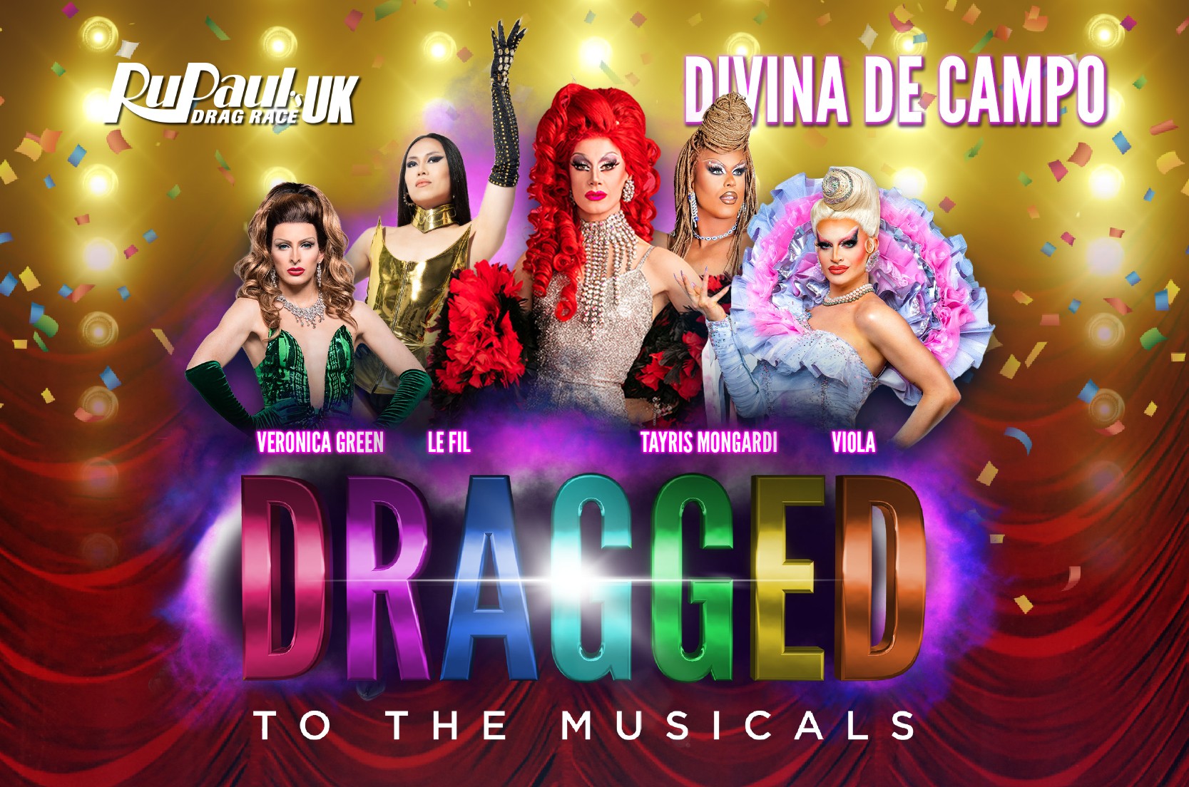 Dragged To The Musicals! Starring RuPaul’s Drag Race UK, Divina De Campo