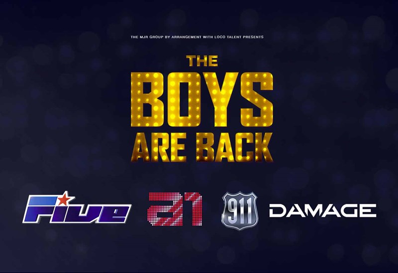 The Boys are Back! 5ive / A1 / Damage / 911
